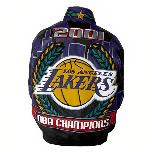 La Lakers 2001 Back 2 Back Jacket2