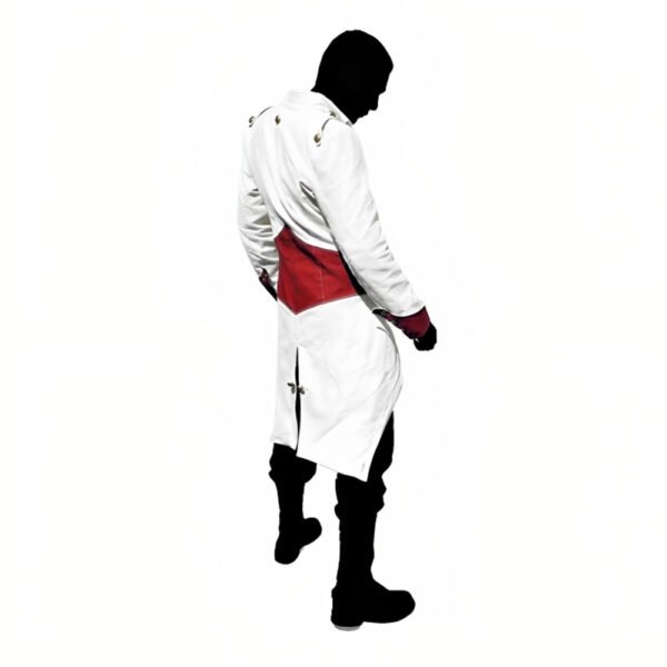 Assassin Creed Connor Kenway Red And White Hoodie Coat4
