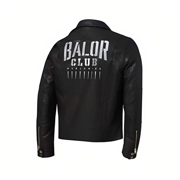 Finn Balor Black Leather Jacket2