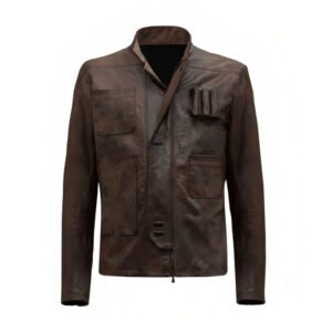 Star Wars Harrison Ford (Han Solo) Brown Leather Jacket