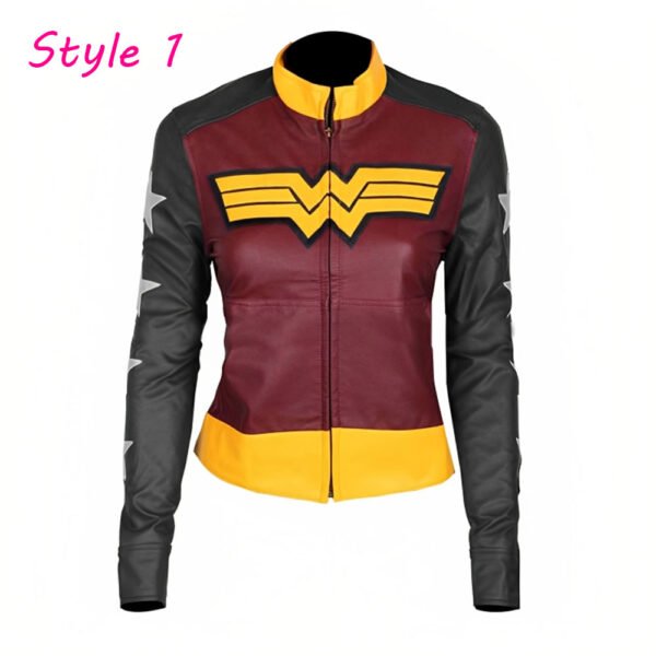 Wonder Women Casual Leather Jacket