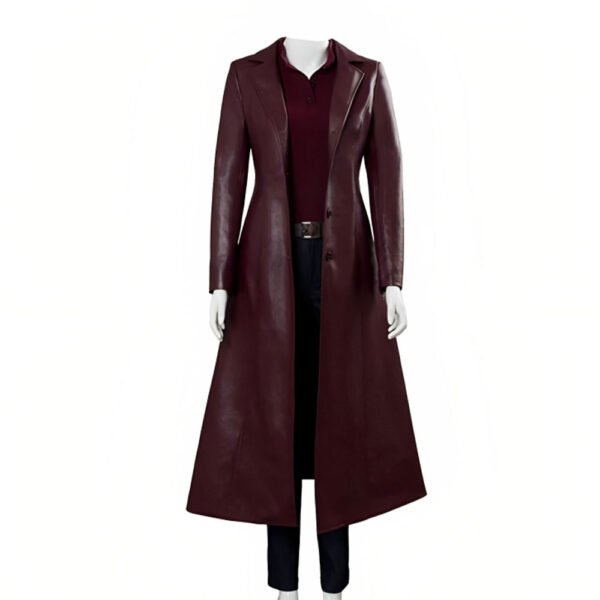 X Men Dark Phoenix Sophie Turner (Jean Grey) Leather Coat