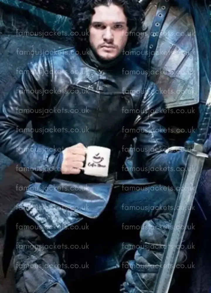 jon-snow-black-jacket - Famous Jackets