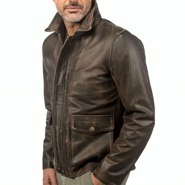 Indiana Jones Harrison Ford (Indy) Leather jacket3