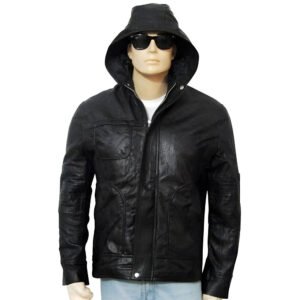 Mission Impossible 4 Tom Cruise (Ethan Hunt) Black Hooded Jacket