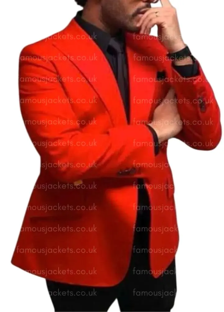 weeknd-blinding-lights-red-blazer - Famous Jackets weeknd-blinding-lights-red-blazer.webp