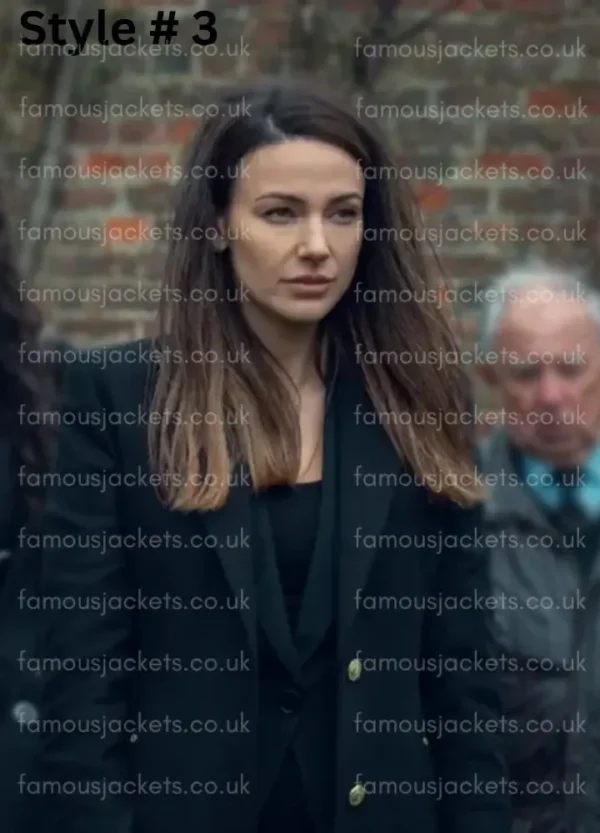 fool-me-once-2024-black-coat - Famous Jackets