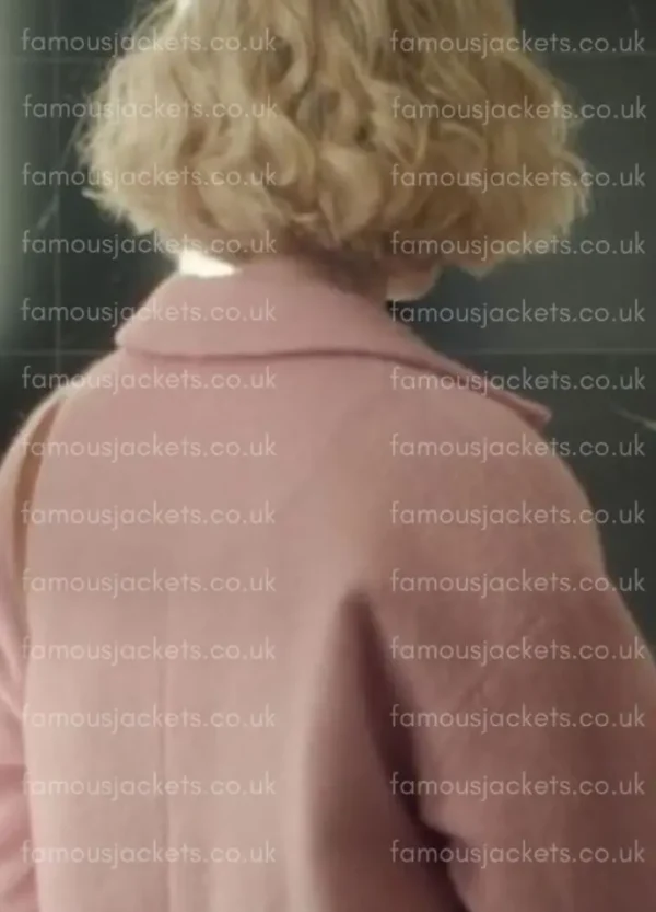 rosy-mc-ewen-pink-trench-coat - Famous Jackets rosy-mc-ewen-pink-trench-coat.webp