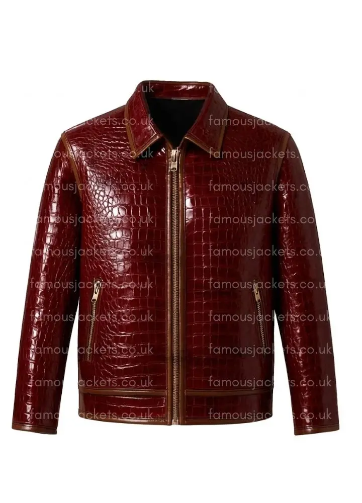 burgundy-alligator-jacket - Famous Jackets burgundy-alligator-jacket.webp