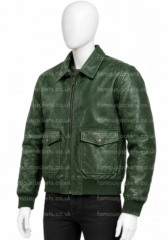 green-bomber-aviator-jacket - Famous Jackets green-bomber-aviator-jacket.webp
