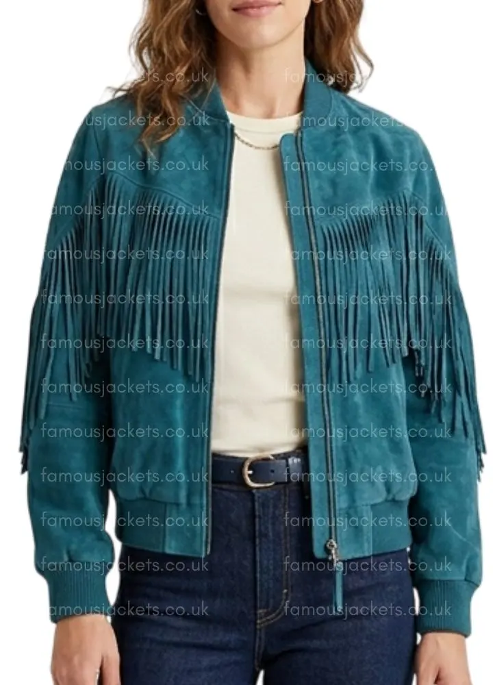 womens-blue-suede-bomber-tassel-jacket - Famous Jackets womens-blue-suede-bomber-tassel-jacket.webp